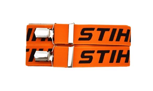 BRETELLES ORANGE POUR PANTALONS