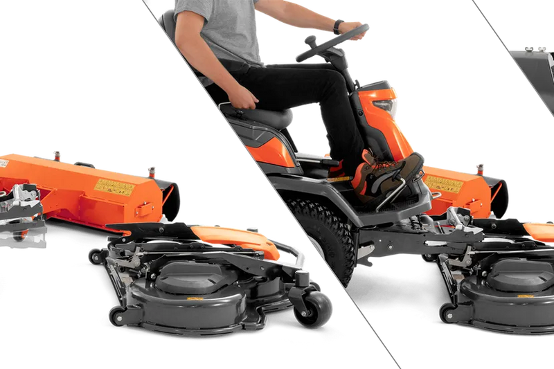 Tondeuse gazon - RIDER 420 TsX T 4x4 - HUSQVARNA
