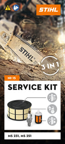 Service kit n°15 pour tronçonneuse Stihl MS 231 et MS 251