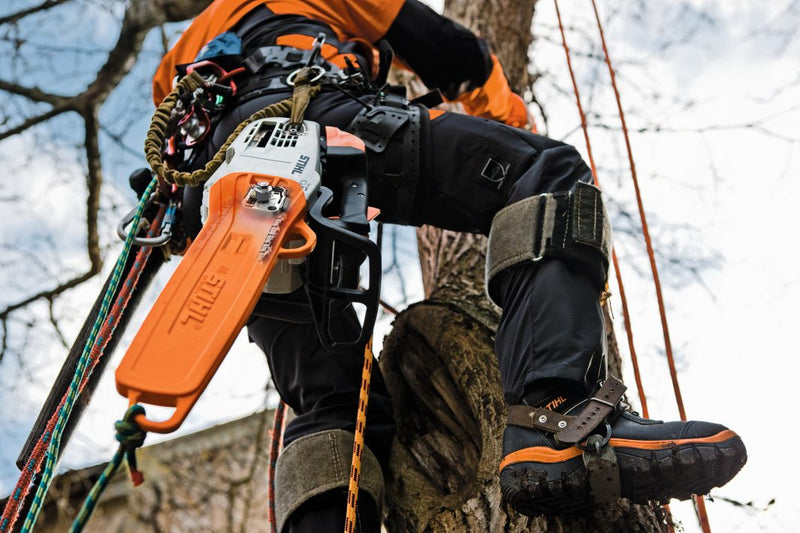 Tronçonneuse thermique STIHL MS 201 TC-M en utilisation