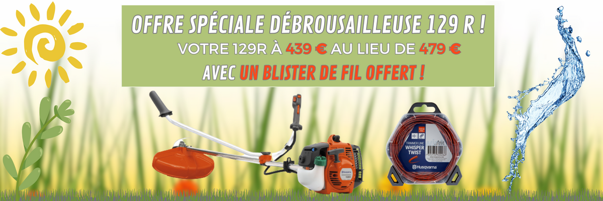 débrousailleuse husqvarna 129r