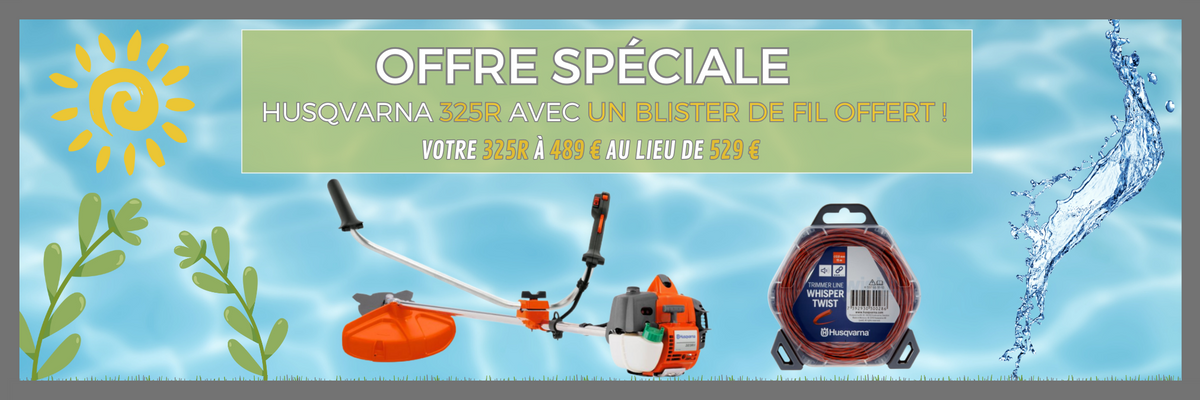 husqvarna 325r promotion