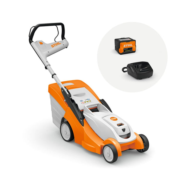 Tondeuse à gazon à batterie STIHL RMA 239 C AVEC BATTERIE AK 20 ET CHARGEUR AL 101